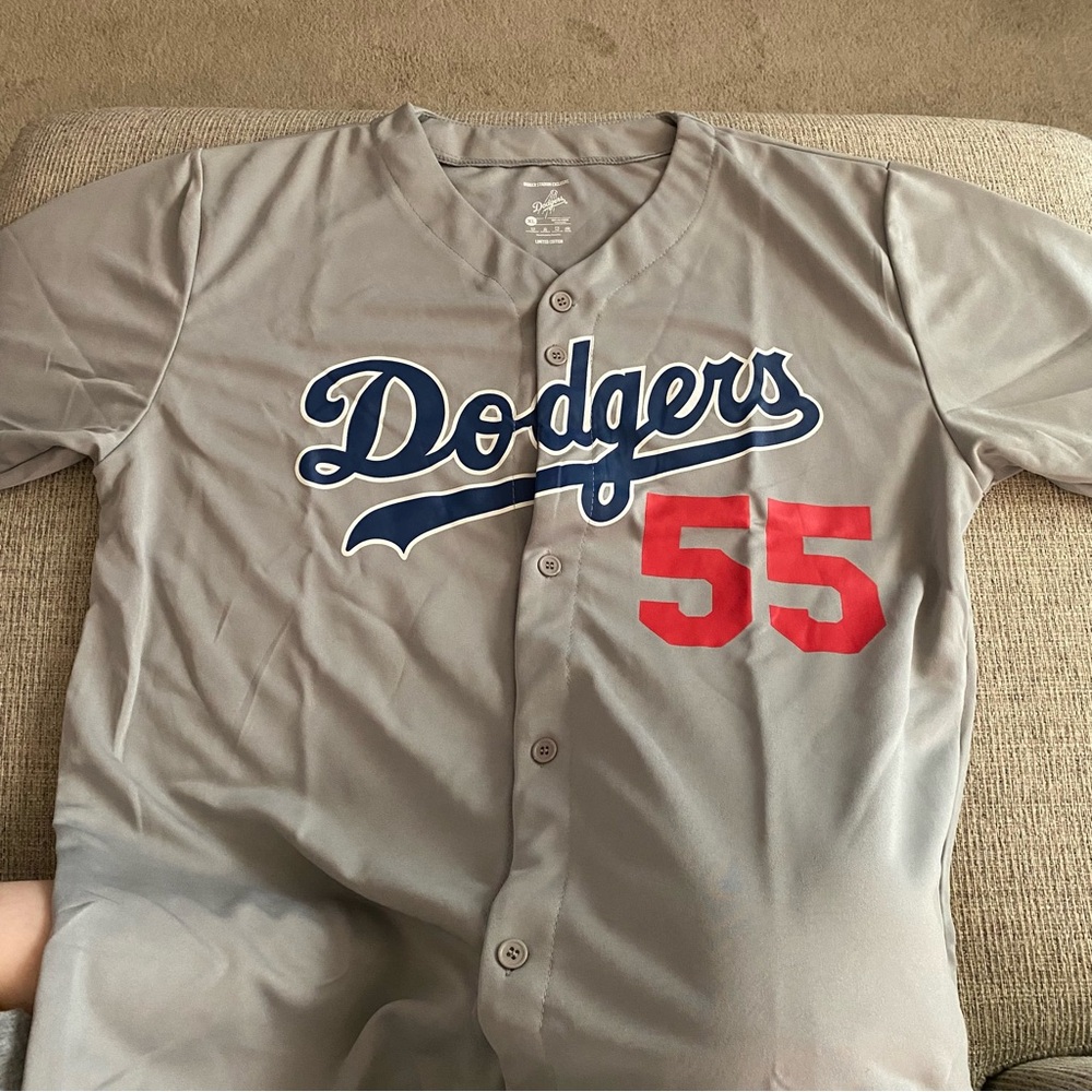 Majestic Gray Dodgers Limited Edition Jersey